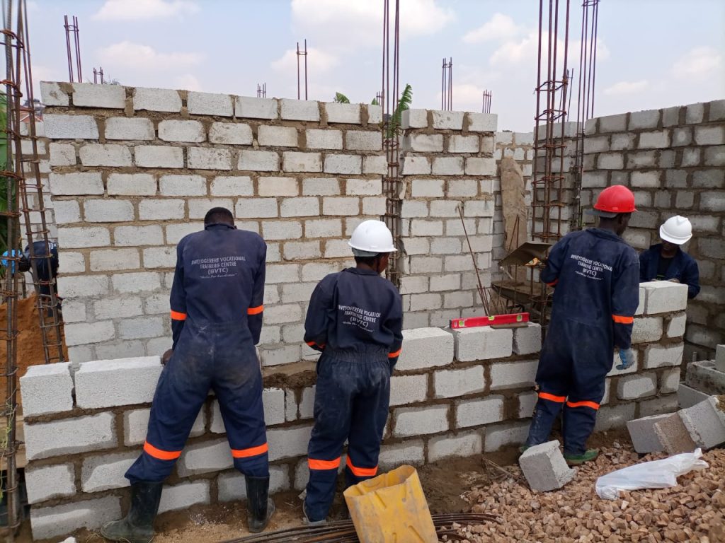 Bweyogerere vocational training centre building practicals
